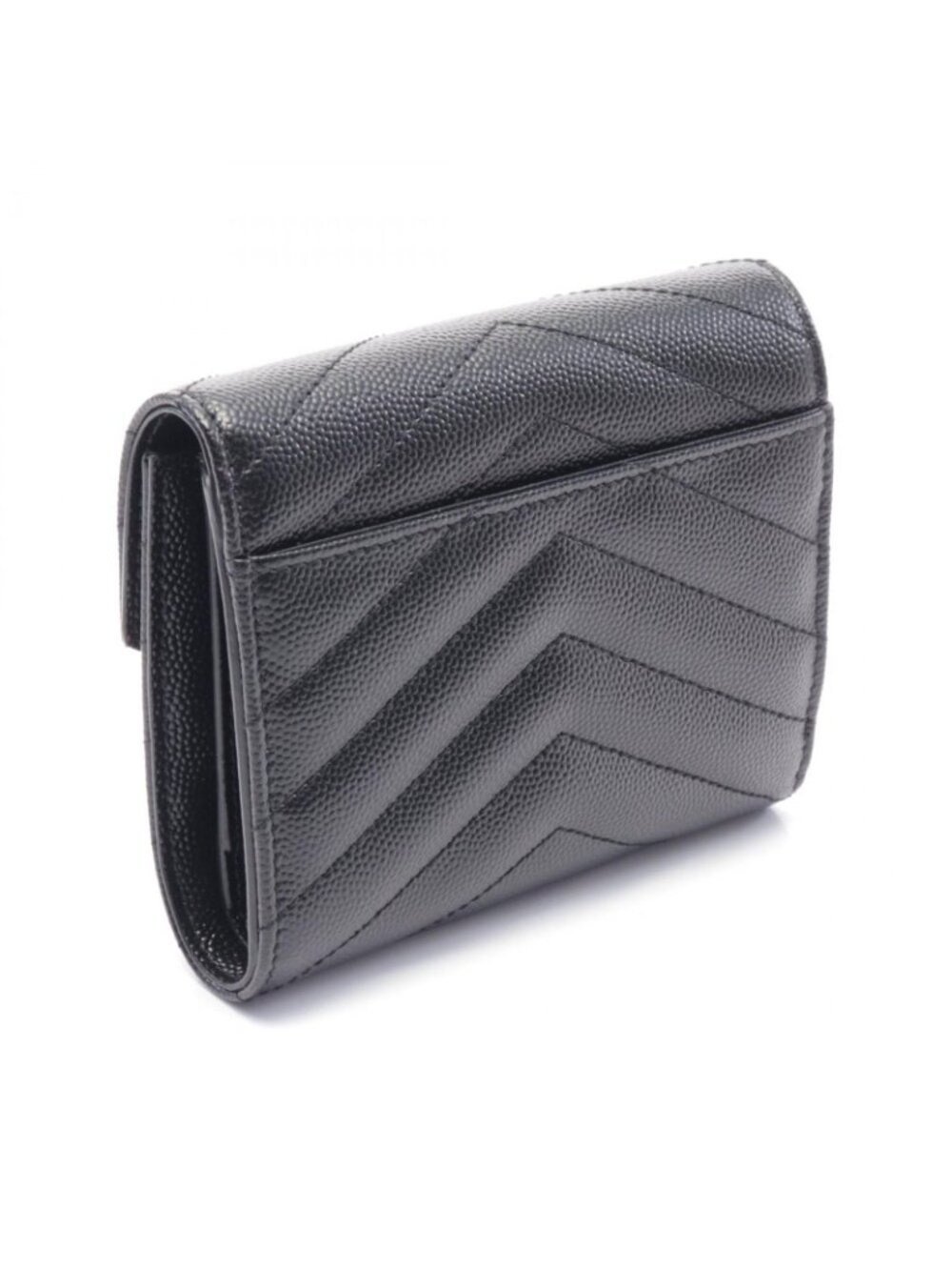 Saint Laurent Paris Trifold Wallet Monogram Leather - Picture 2 of 5